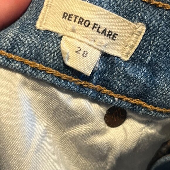 Madewell Light Blue Flare Jeans - Picture 11 of 13